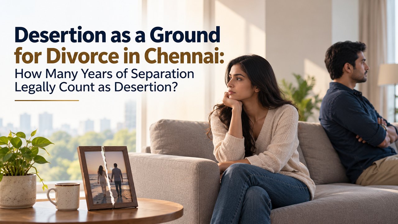 Desertion as a Ground for Divorce in Chennai: How Many Years of Separation Legally Count as Desertion?